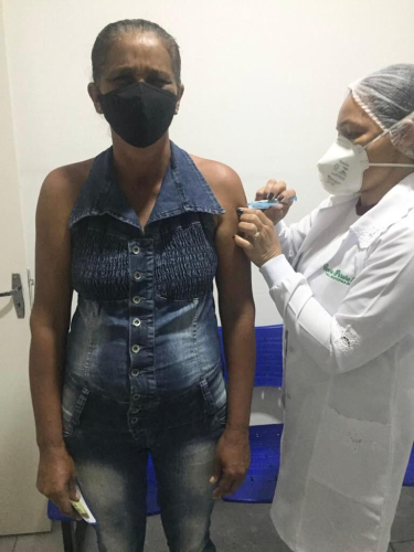 Vacinação COVID-19 - Funcionários da Limpeza Urbana.