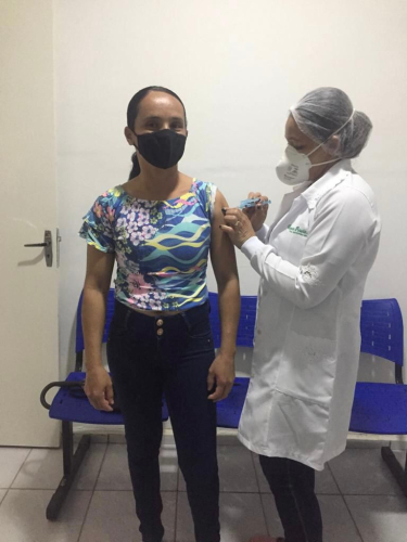 Vacinação COVID-19 - Funcionários da Limpeza Urbana.