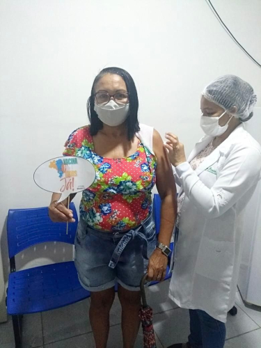 Vacinação COVID-19 - Pessoas de 55 a 59 anos.