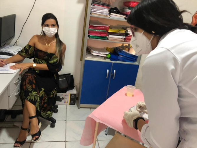 Ação de qualificação das equipes das UBS´s do município para inserção do DIU