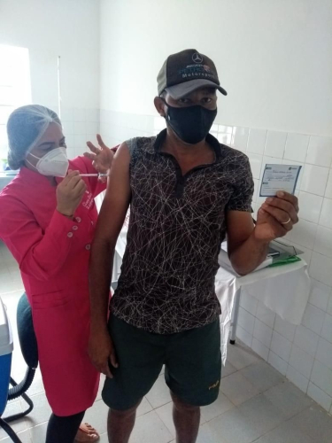 GRANITO AVANÇA NA VACINAÇÃO CONTRA A COVID-19.