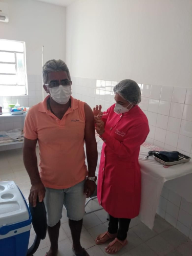 GRANITO AVANÇA NA VACINAÇÃO CONTRA A COVID-19.