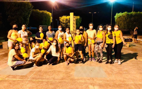 Atividades nas Academias das Cidades em prol da campanha Setembro Amarelo.