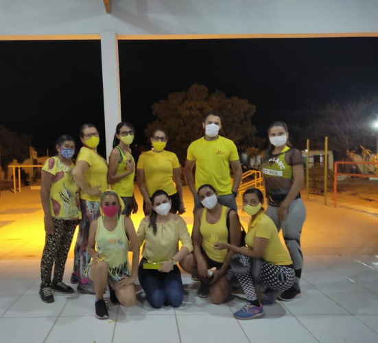 Atividades nas Academias das Cidades em prol da campanha Setembro Amarelo.