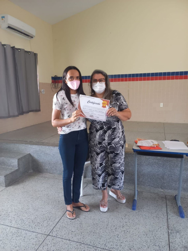 Registros do curso de qualificação.