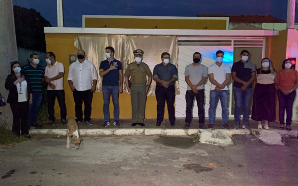 Inauguração do novo prédio da Polícia Militar