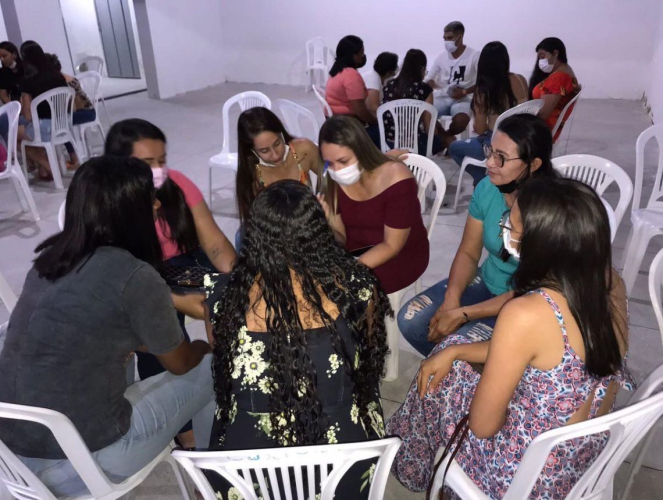 Registros das oficinas “Fatores para se desenvolver o empreendedorismo” e “WhatsApp Business” como ferramenta de trabalho para os empreendedores granitenses.