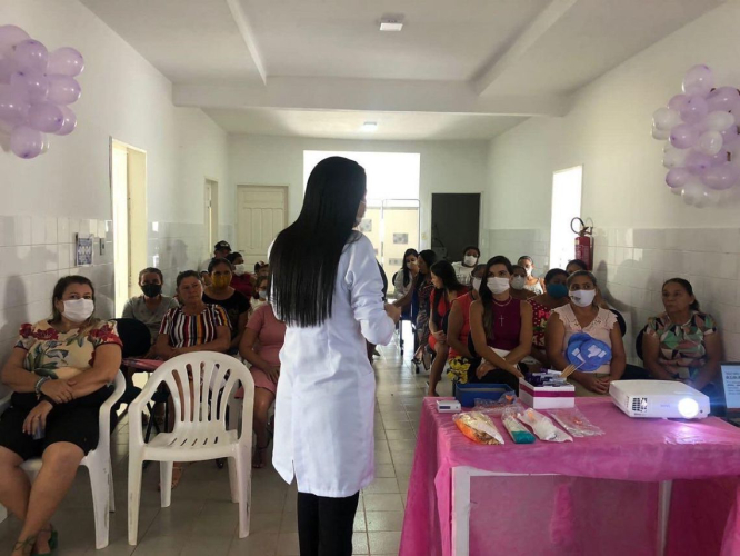 Registros da Campanha Março Lilás