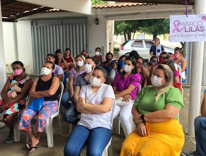 Registros da Campanha Março Lilás