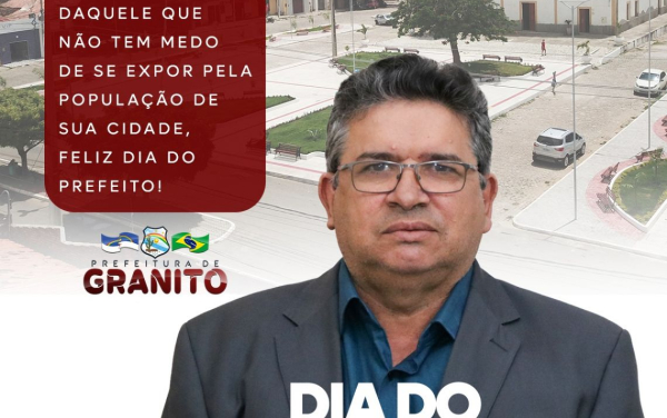06 de outubro, Dia do Prefeito.