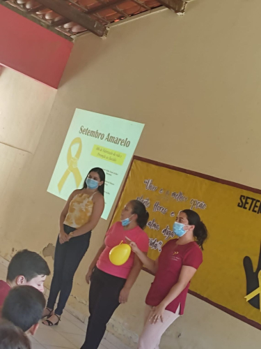 Campanha Setembro Amarelo.