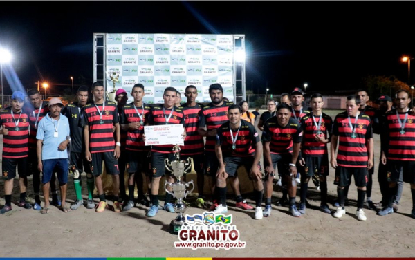CAMPEONATO DE FUTEBOL DE CAMPO MOVIMENTA ESPORTE EM GRANITO.