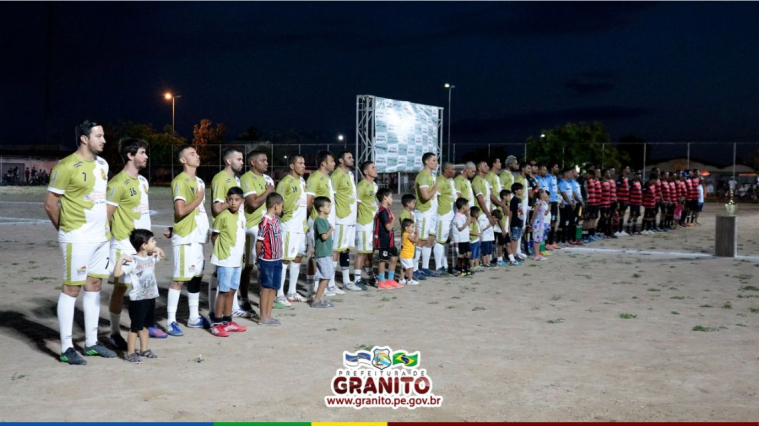 CAMPEONATO DE FUTEBOL DE CAMPO MOVIMENTA ESPORTE EM GRANITO.