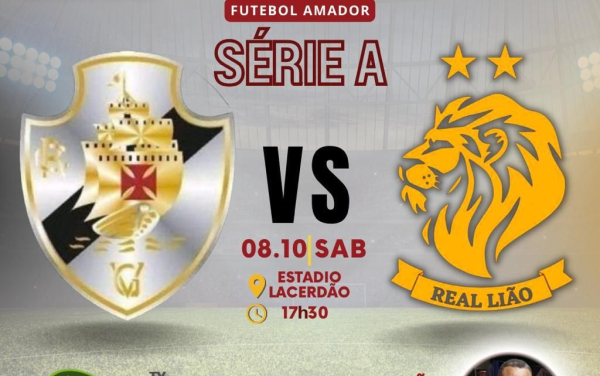 Grande final do Campeonato Municipal.