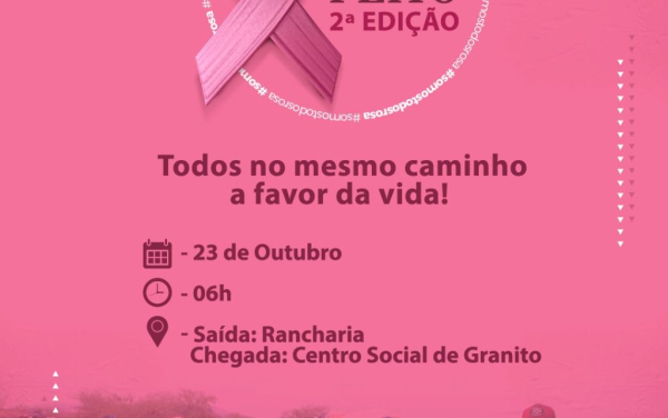 PROGRAMAÇÃO PEDAL AMIGOS DO PEITO - 2ª EDIÇÃO.