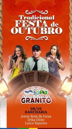 Tradicionais festas de outubro!