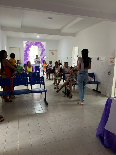 Registros da Campanha Março Lilás 2023.