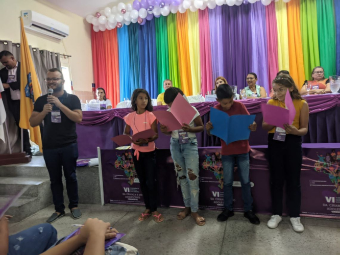 VI Conferência Municipal dos Direitos da Criança e do Adolescente.