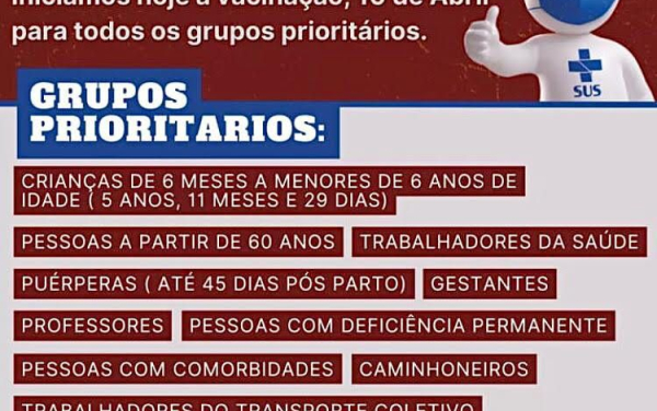 CAMPANHA DE VACINAÇÃO!