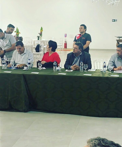 JOÃO BOSCO PARTICIPA DA REUNIÃO DOS PREFEITOS DO SERTÃO COM A GOVERNADORA RAQUEL LYRA