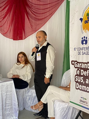 Registros da VI Conferência Municipal de Saúde.