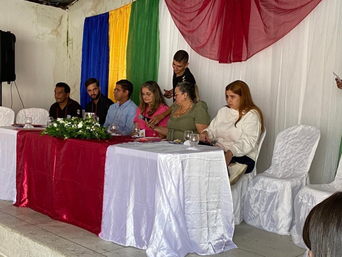 Registros da VI Conferência Municipal de Saúde.