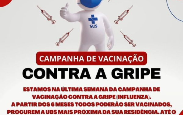 CAMPANHA DE VACINAÇÃO CONTRA A GRIPE