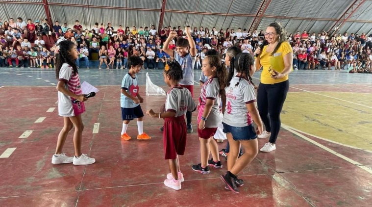 GRANITO FAZ BONITO TAMBÉM NOS JOGOS ESCOLARES MUNICIPAIS.