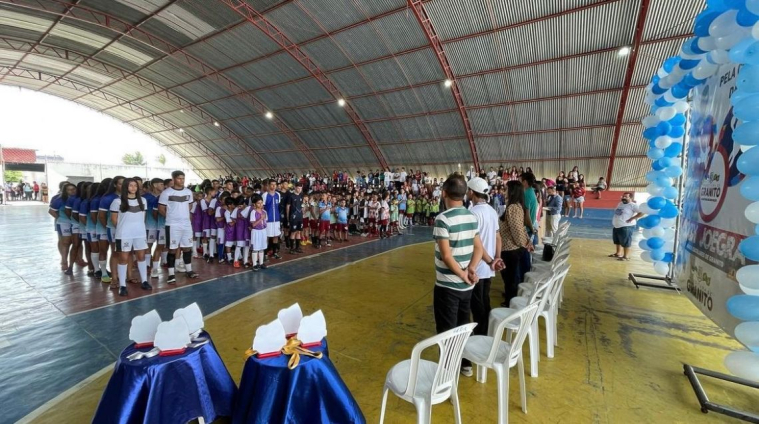GRANITO FAZ BONITO TAMBÉM NOS JOGOS ESCOLARES MUNICIPAIS.