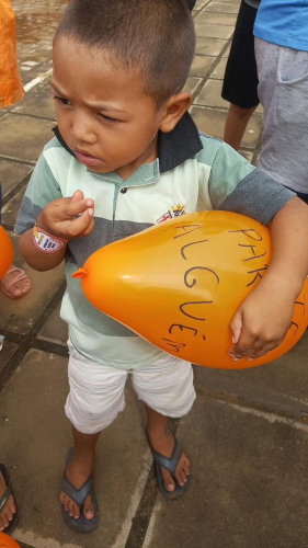 LAGOA NOVA FEZ BONITO NA MOBILIZAÇÃO EM PROL DA CAMPANHA MAIO LARANJA.