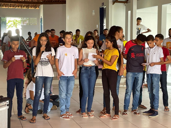 RANCHARIA FEZ BONITO NO ENCERRAMENTO DA CAMPANHA MAIO LARANJA.