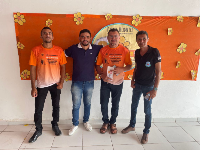 RANCHARIA FEZ BONITO NO ENCERRAMENTO DA CAMPANHA MAIO LARANJA.