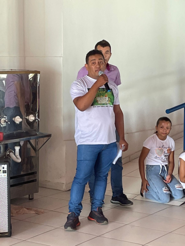 RANCHARIA FEZ BONITO NO ENCERRAMENTO DA CAMPANHA MAIO LARANJA.