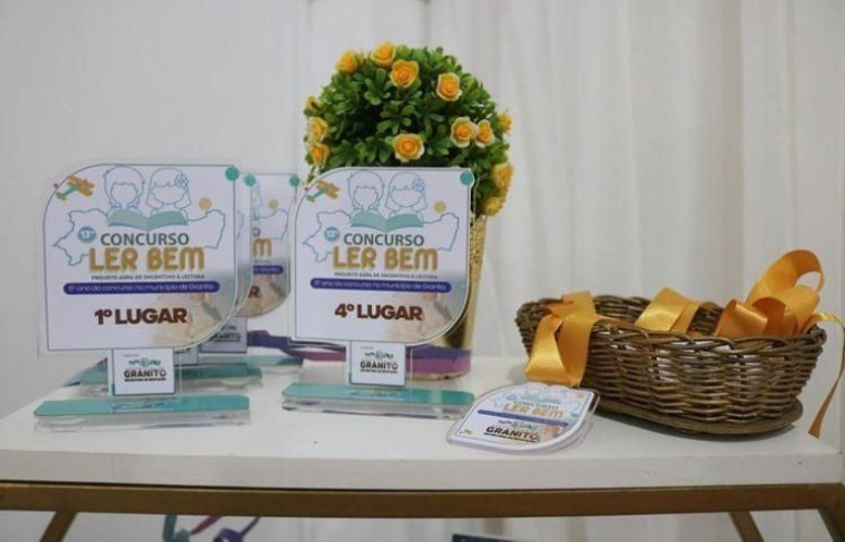 COMEÇA A ETAPA MUNICIPAL DO CONCURSO “LER BEM” EM GRANITO!