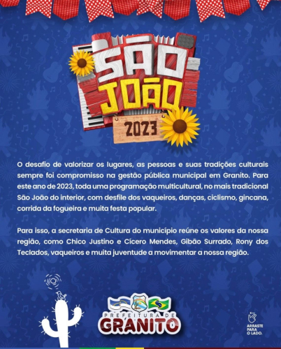 SÃO JOÃO 2023!