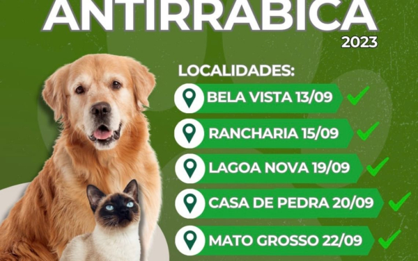 Vacinar seus animais é um ato de amor!