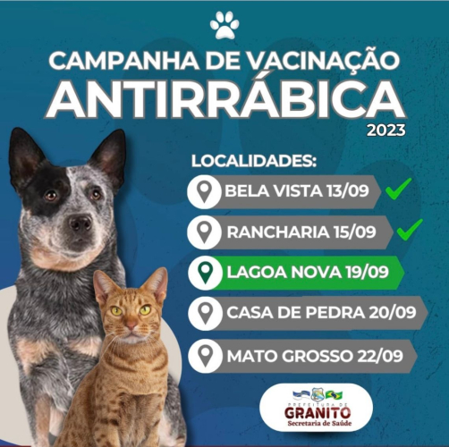 Vacinar seus animais é um ato de amor!