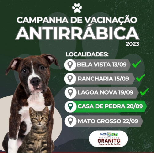 Vacinar seus animais é um ato de amor!