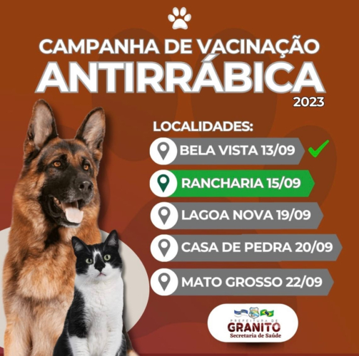 Vacinar seus animais é um ato de amor!