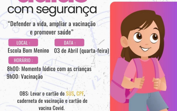 VOLTA ÀS AULAS COM SEGURANÇA!