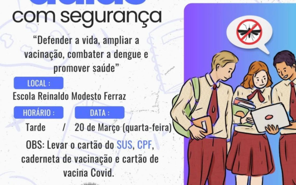 VOLTA ÀS AULAS COM SEGURANÇA!
