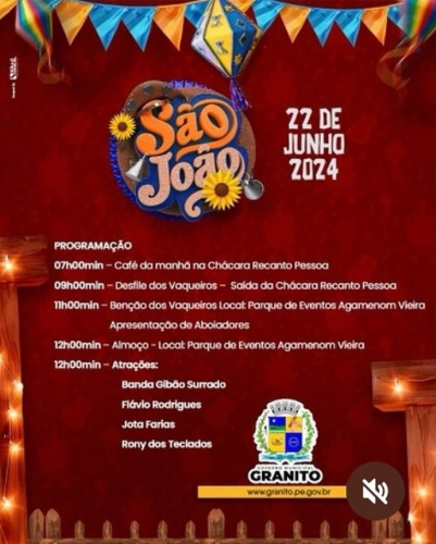 SÃO JOÃO 2024!