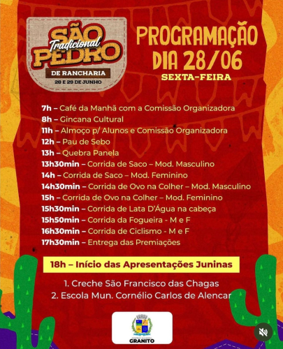SÃO PEDRO DE RANCHARIA!