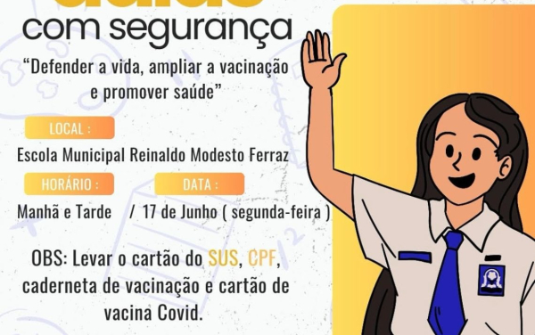 VOLTA ÀS AULAS COM SEGURANÇA!