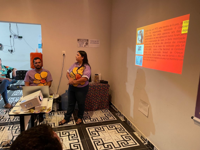 CREAS E SAÚDE NA LUTA CONTRA A VIOLÊNCIA SEXUAL DE CRIANÇAS E ADOLESCENTES!