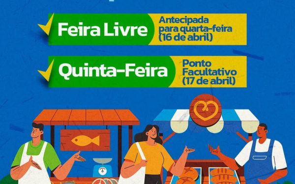 Feira Livre de Granito será antecipada devido ao ponto facultativo municipal