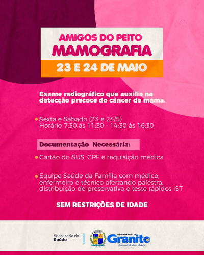 AMIGOS DO PEITO EM GRANITO!