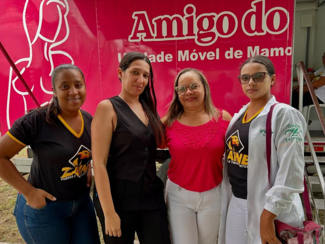 Carreta do “Amigos do Peito” realiza atendimentos em Granito