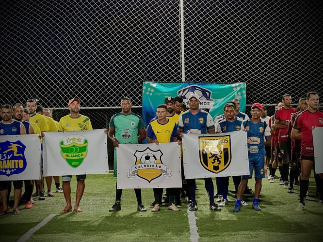 Granito realiza abertura oficial do I Campeonato Municipal de Veteranos Society