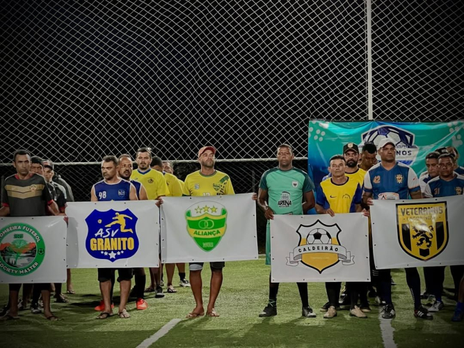 Granito realiza abertura oficial do I Campeonato Municipal de Veteranos Society